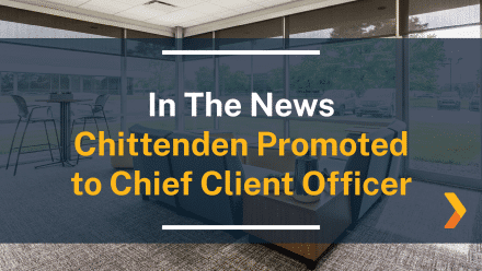 IN THE NEWS: Chittenden promoted to Chief Client Officer